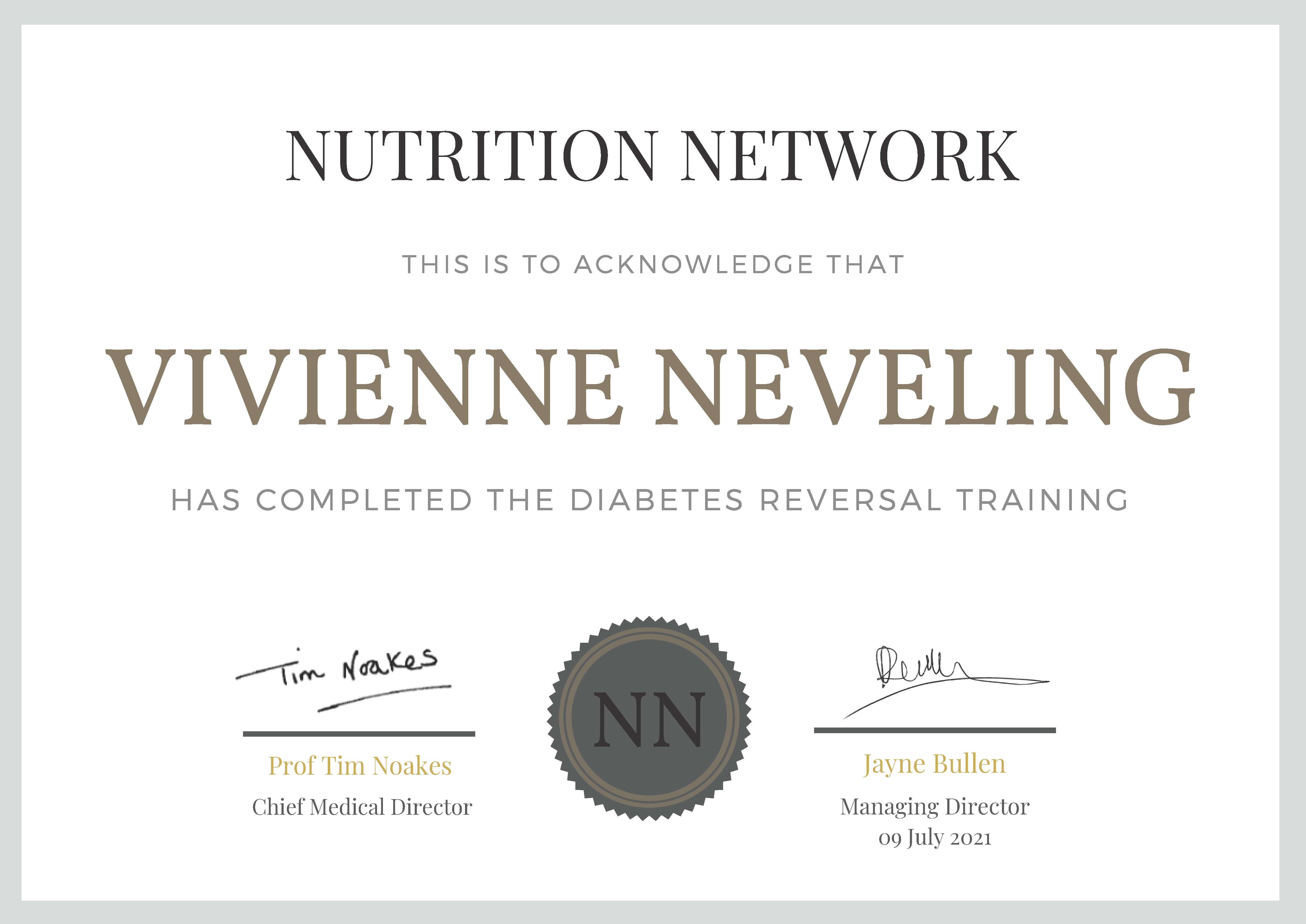 Diabetes-Certification