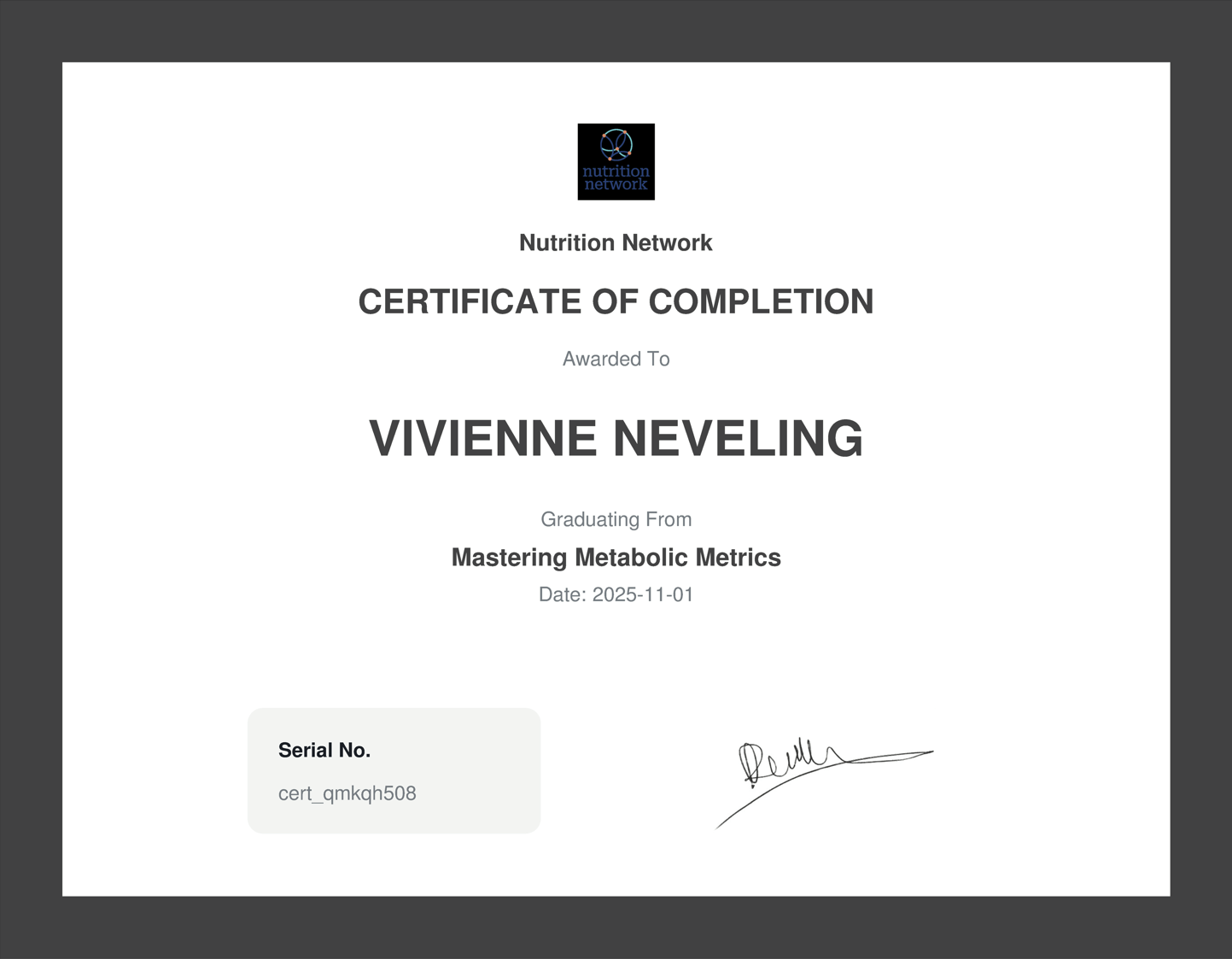 certificate-of-completion-for-mastering-metabolic-metrics